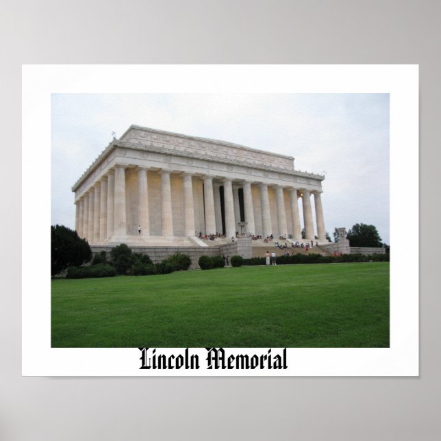 Lincoln Memorial Poster (Front)