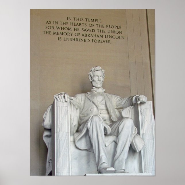 Lincoln Memorial Poster (Front)