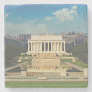 LINCOLN MEMORIAL STONE COASTER