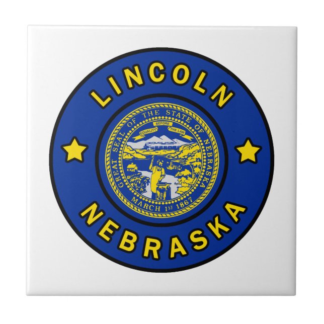 Lincoln Nebraska Tile (Front)