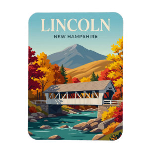 Lincoln New Hampshire Magnet