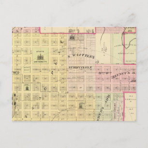 Lincoln North, Nebraska Postcard