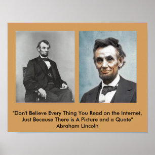 Lincoln Quote Poster? Poster
