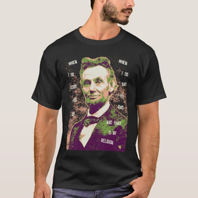 Lincoln-Religion-DKT T-Shirt (Front)