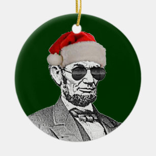 Lincoln Secret Santa Christmas Tree Ornament (NEW)