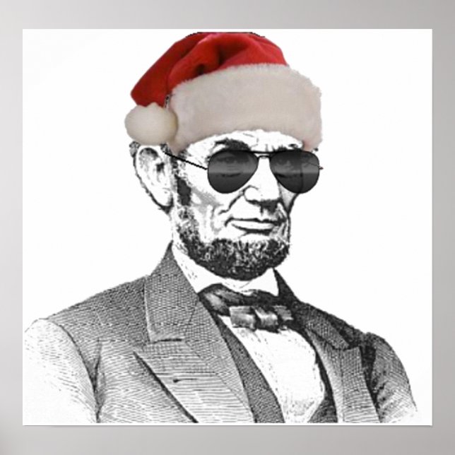 Lincoln Secret Santa Poster (Front)