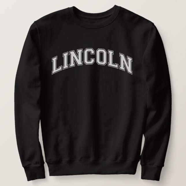 LINCOLN University-Style Sweater America College (Design Front)