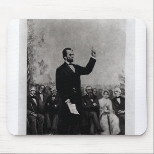 Lincoln's Address at Gettysburg, 1895 Mouse Pad