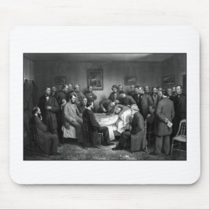 Lincoln's Deathbed Mouse Pad