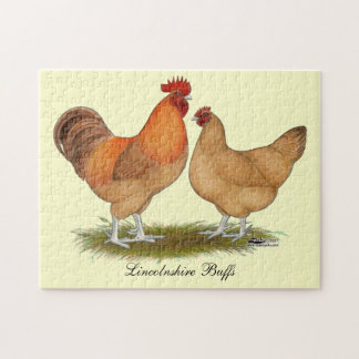 Lincolnshire Buff Chickens Jigsaw Puzzle