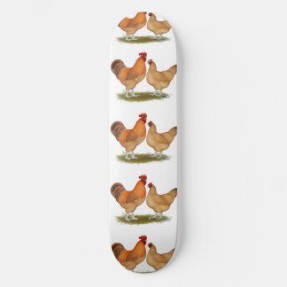 Lincolnshire Buff Chickens Skateboard