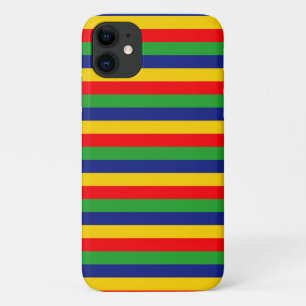 Lincolnshire flag stripes Country flag colours sym Case-Mate iPhone Case