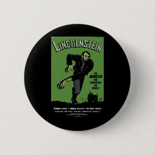 lincolnstein-final 6 cm round badge