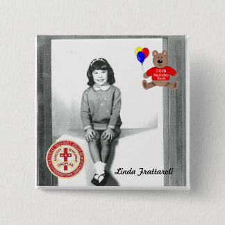 Linda Frattaroli 15 Cm Square Badge