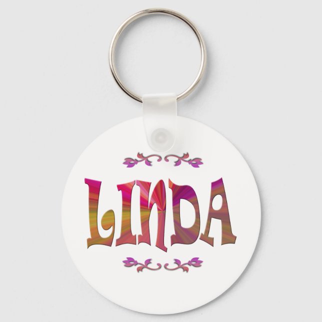 Linda Keychain (Front)