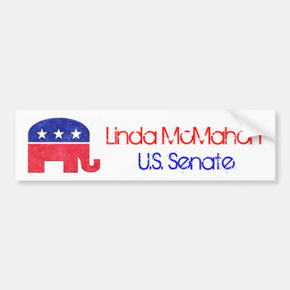 Linda McMahon for Senate Bumper Sticker