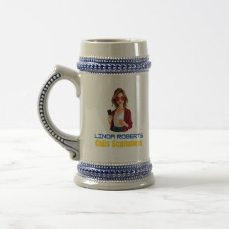 Linda Roberts Calls Scammers Oktoberfest Beer Mug