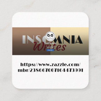Linda Whipple & Belle Femme Fatale Square Business Card