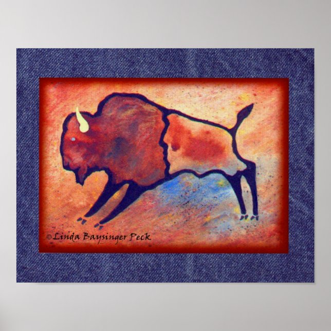 Lindas Buffalo Stylised Poster (Front)