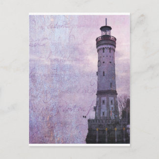 Lindau Germany Lighthouse Postcard