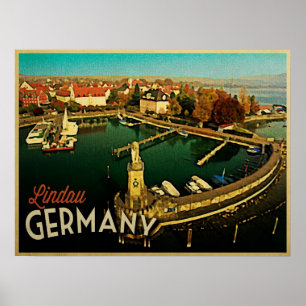 Lindau Germany Panorama Poster