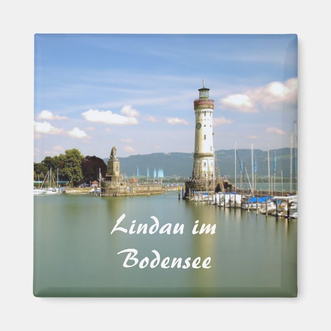 Lindau im Bodensee - Souvenir Magnet (Front)
