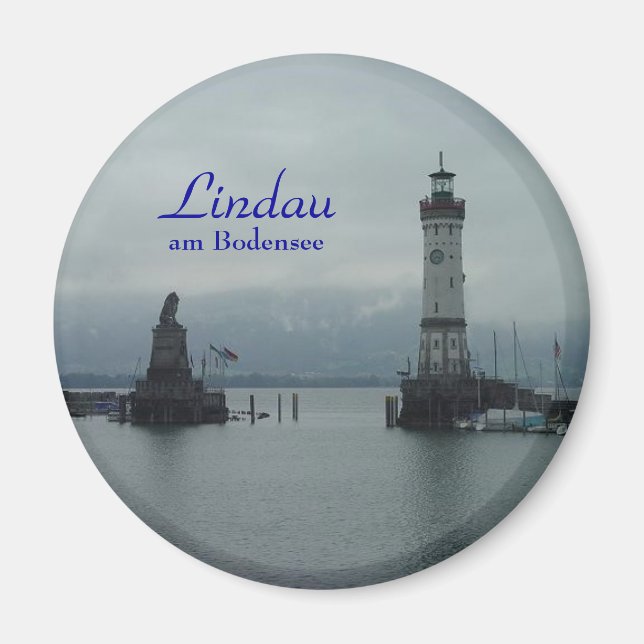 Lindau, Lindau,  am Bodensee Magnet (Front)
