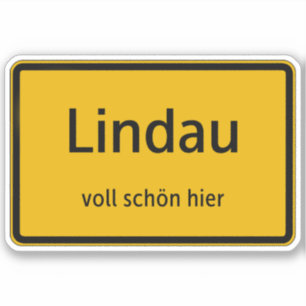 Lindau Sticker autosticker