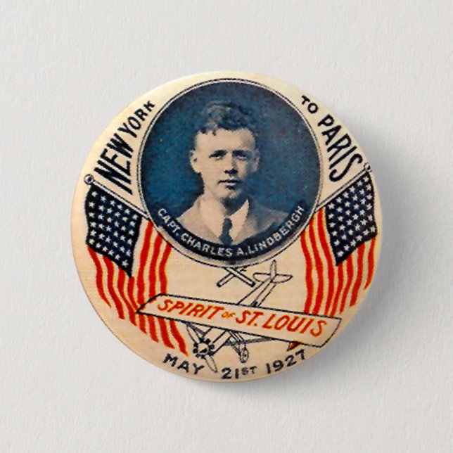 Lindbergh - Button (Front)