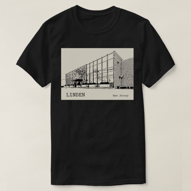 Linden New Jersey T-Shirt (Design Front)