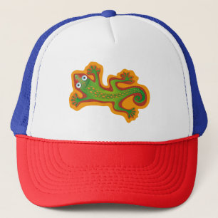 Lindo Lizard Green Trucker Hat