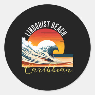 Lindquist Beach Lindquist Beach Classic Round Sticker