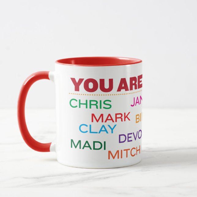 Lindquist Family Coffee Mug (Left)