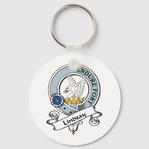 Lindsay Clan Badge Key Ring