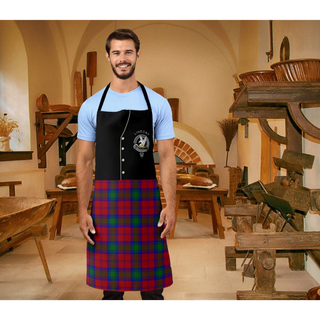 Lindsay Clan Badge & Tartan Kilt Apron (Creator Uploaded)