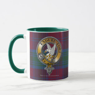 Lindsay Tartan & Badge Mug