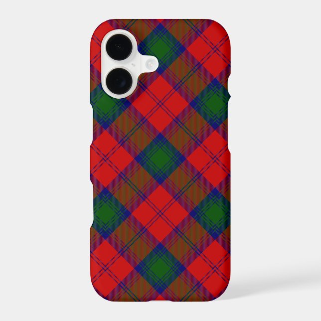 Lindsay tartan red green plaid (Back)