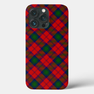Lindsay tartan red green plaid iPhone 13 pro case