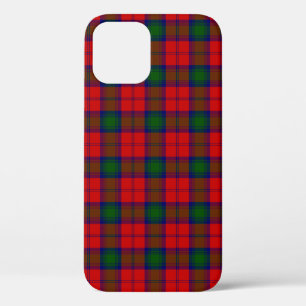Lindsay tartan red green plaid iPhone 12 pro case