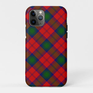 Lindsay tartan red green plaid Case-Mate iPhone case