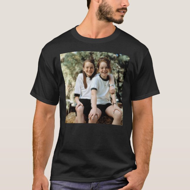 Lindsay Twins Lohan Classic T-Shirt (Front)