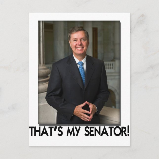 Lindsey Graham, That's My Senator! Postcard (Front)