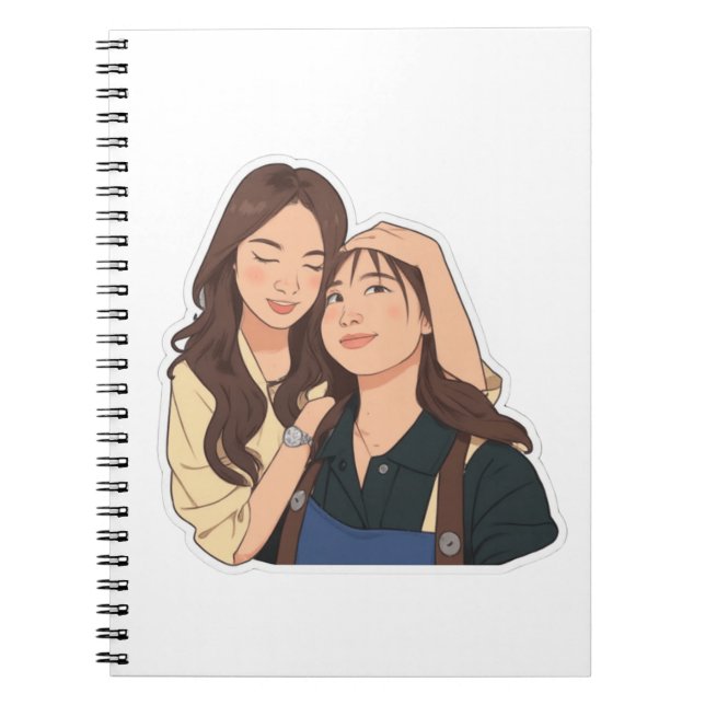 LinDy (GL pair) Notebook (Front)
