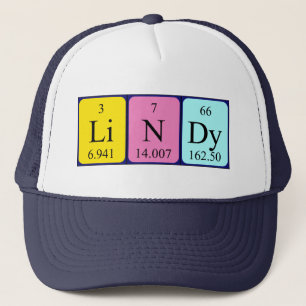 Lindy periodic table name hat
