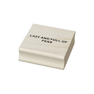 Line 8 of I, Sinkhole Rubber Stamp