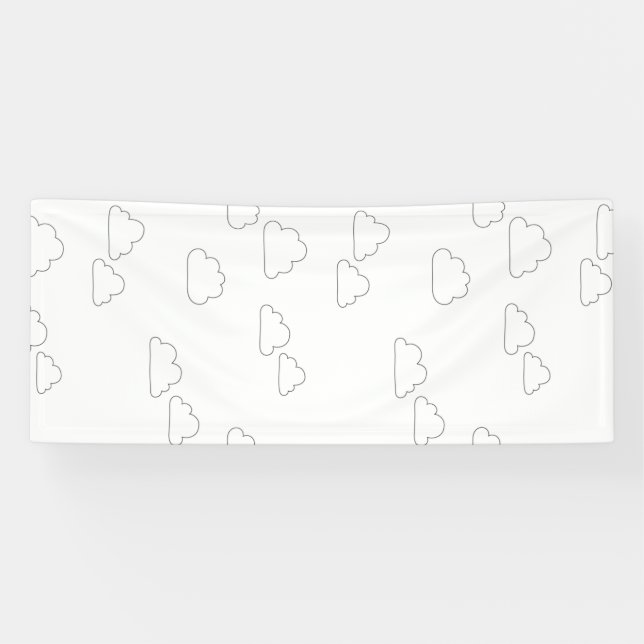 Line Art, Alabaster Banner (Horizontal)