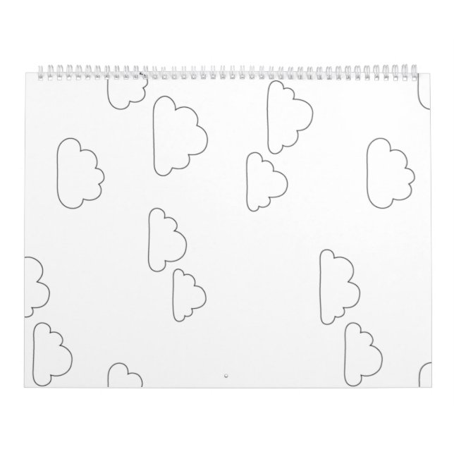 Line Art, Alabaster Calendar (Cover)