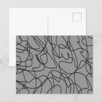 Line Art: Black on Grey