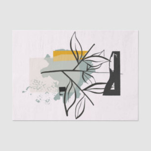 line art Decoupage crafters  Tissue Paper