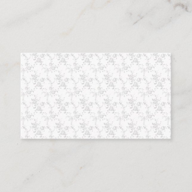 line art Design Appointment Card (Front)
